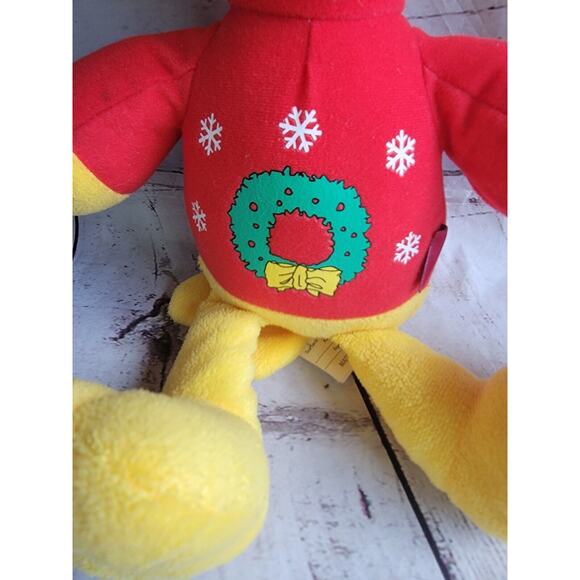 Peanuts Woodstock 15 Inch Plush Christmas Wreath Shirt Stuffed Animal - Picture 2 of 9